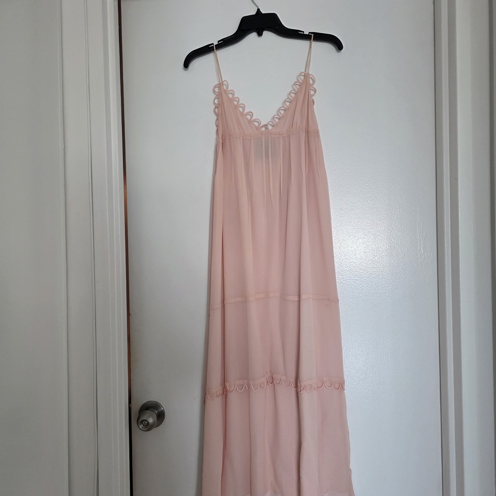 Cynthia Rowley Pink Ruffle Dress